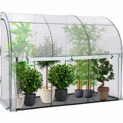 Serre murale pour hivernage des plantes*IDMarket Outlet