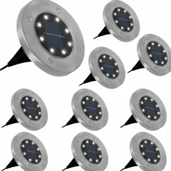 Spots solaires extérieur LED*IDMarket Hot