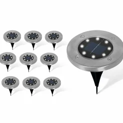Spots solaires extérieur LED*IDMarket Hot