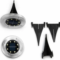 Spots solaires extérieur LED*IDMarket Hot