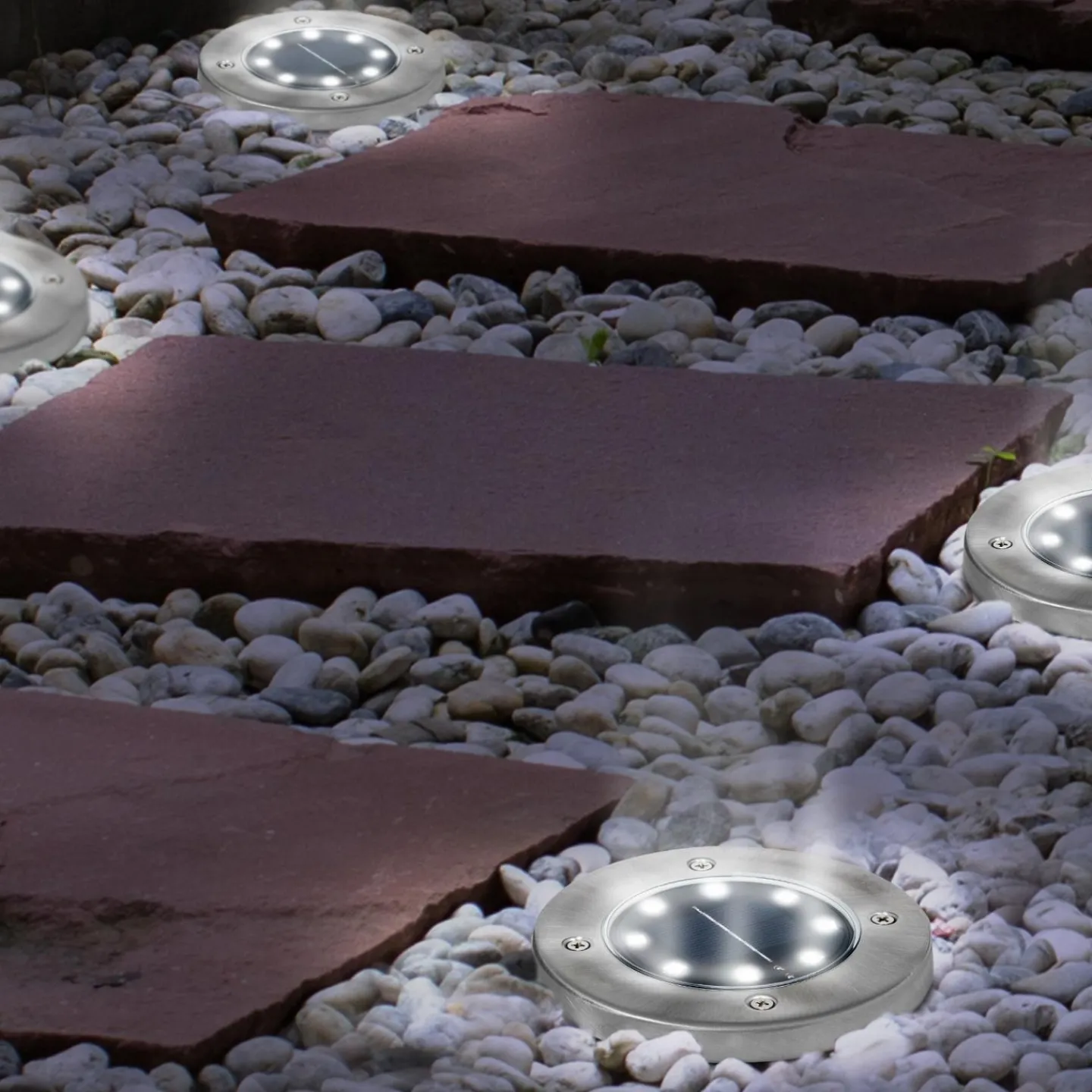 Spots solaires extérieur LED*IDMarket Hot