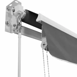 Store banne 3x2 m enroulable gris anthracite*IDMarket Discount