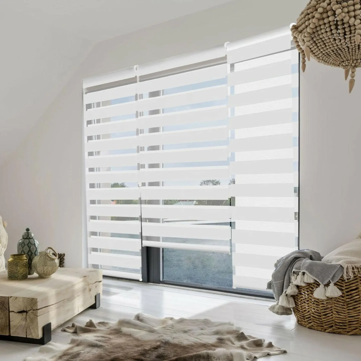 Store jour nuit 60 x 170 cm blanc*IDMarket Online