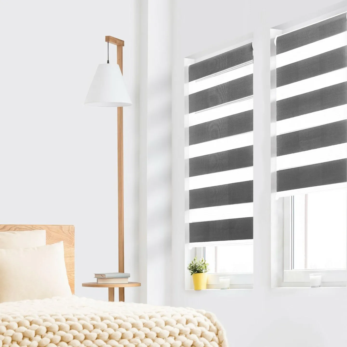 Store jour nuit gris 50 x 150 cm*IDMarket Online