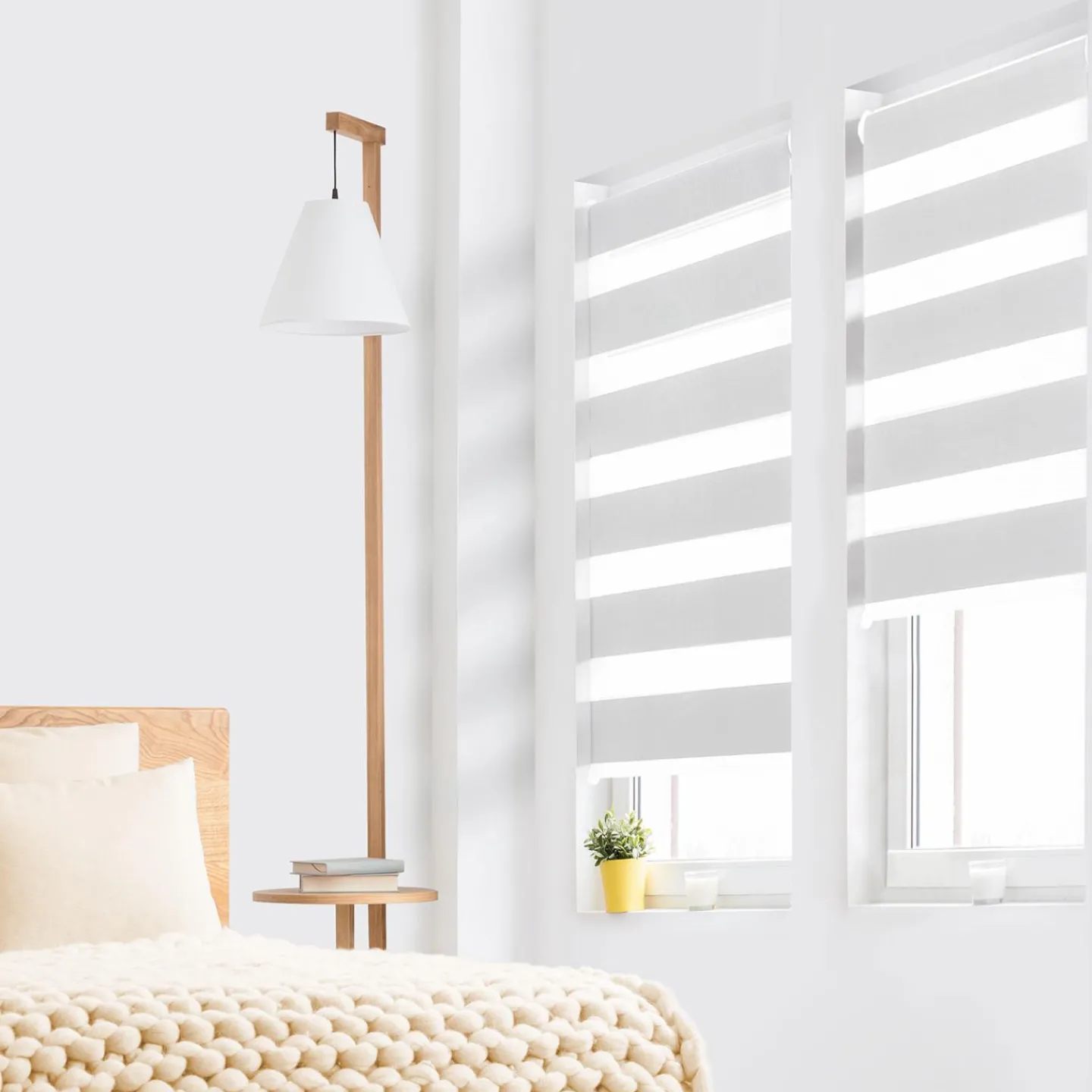 Stores jour nuit blancs 40 x 170 cm*IDMarket Sale