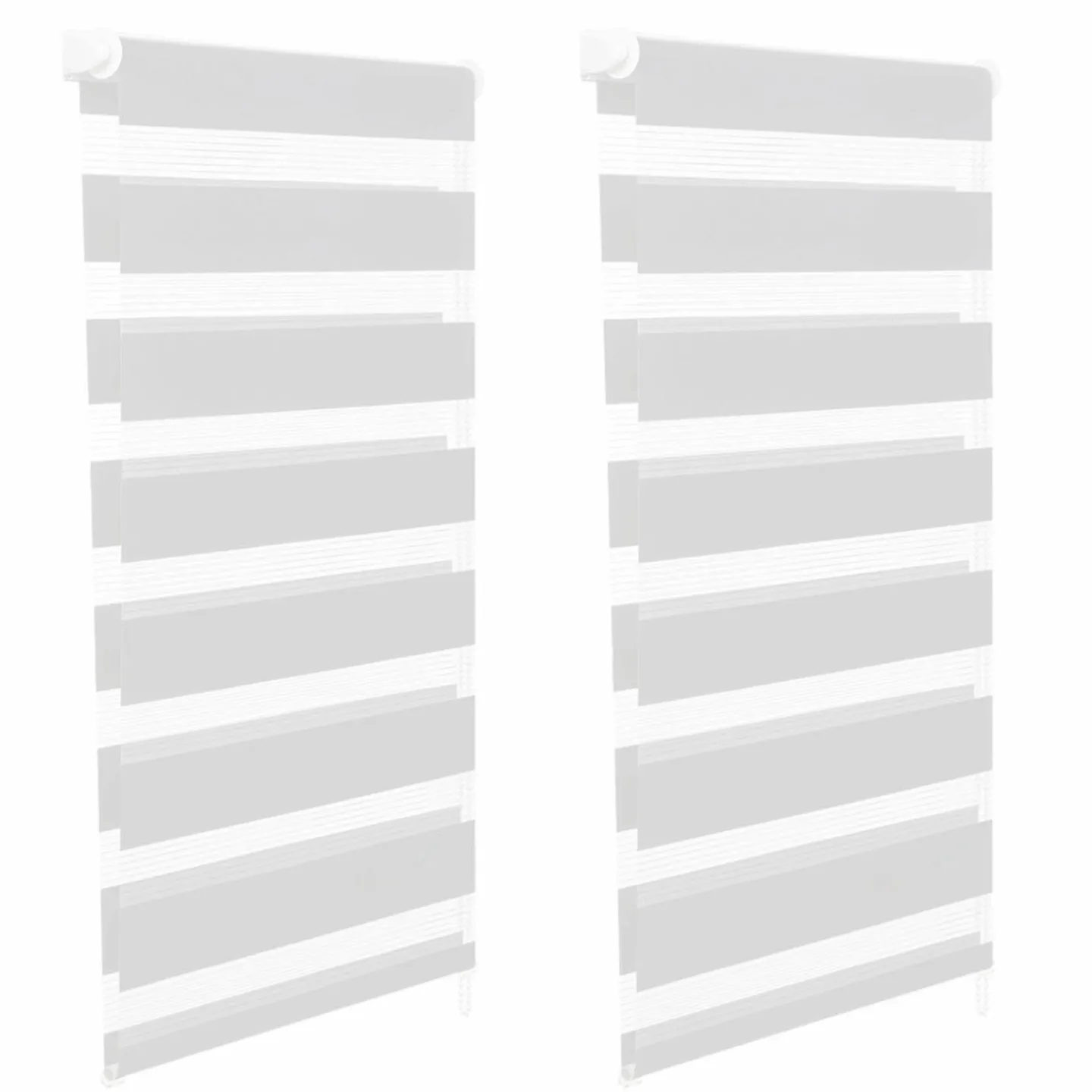 Stores jour nuit blancs 55x 170 cm*IDMarket Best