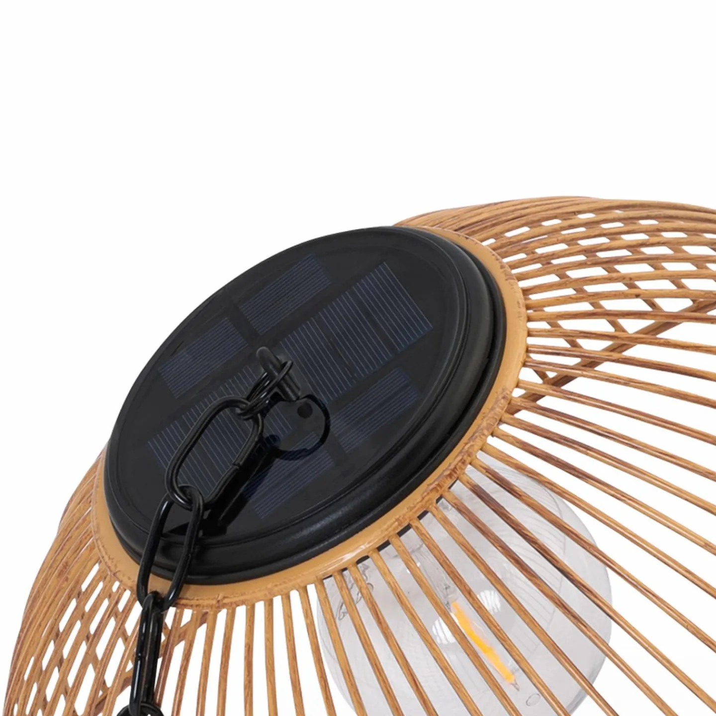 Suspension solaire extérieur métal et effet rotin*IDMarket Discount