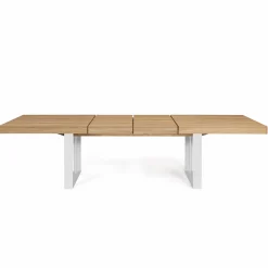 Table à manger 10 à 12 personnes bois et blanc*IDMarket Clearance