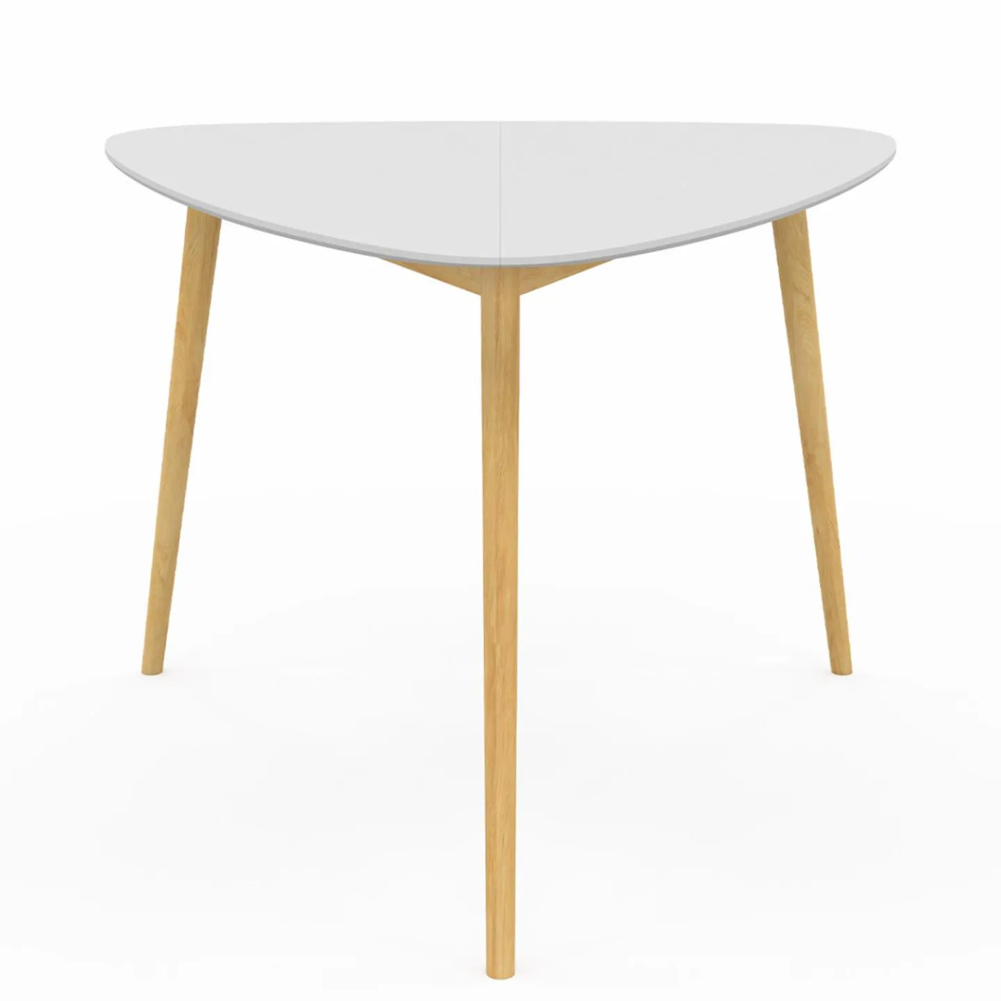 Table à manger 4 personnes plateau blanc*IDMarket Hot