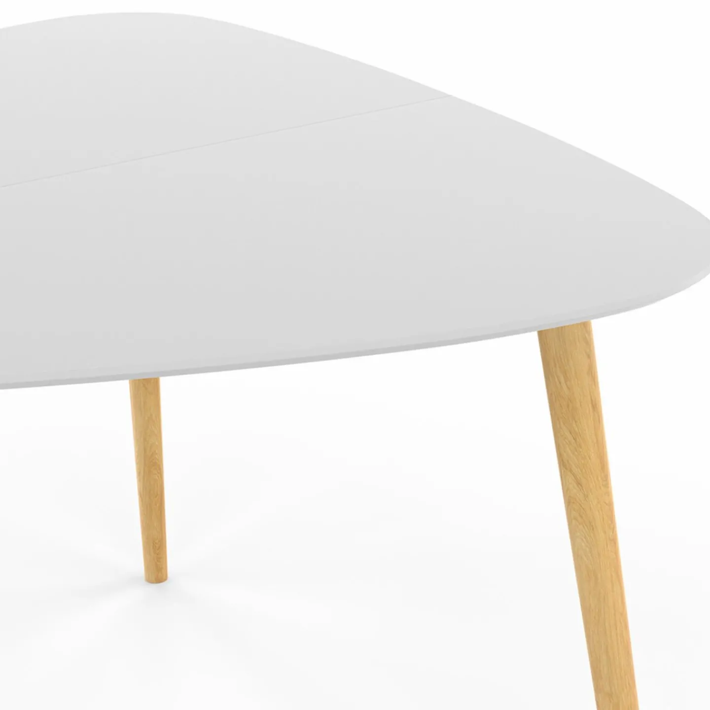 Table à manger 4 personnes plateau blanc*IDMarket Hot