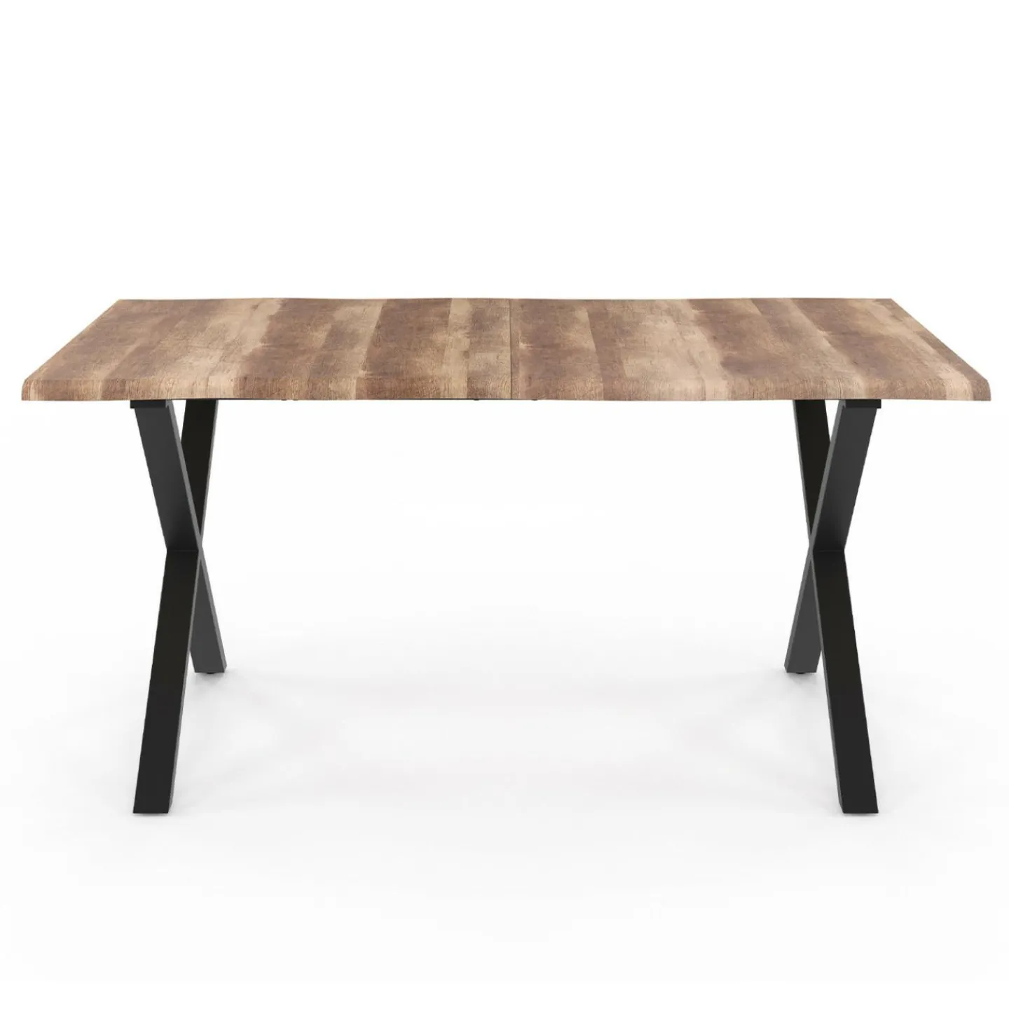 Table à manger 6 personnes avec pieds en forme de X*IDMarket Hot