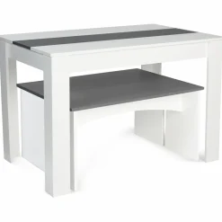 Table à manger avec banc 4 personnes*IDMarket Hot
