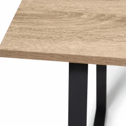 Table à manger bois et métal style industriel*IDMarket Sale