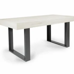 Table à manger bois gris 160 cm*IDMarket Clearance