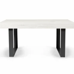 Table à manger bois gris 160 cm*IDMarket Clearance