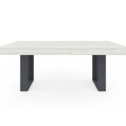 Table à manger bois gris 200 cm*IDMarket Online