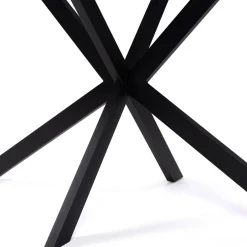 Table à manger effet marbre blanc*IDMarket Hot