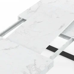 Table à manger extensible rectangle 6 à 12 personnes*IDMarket Clearance