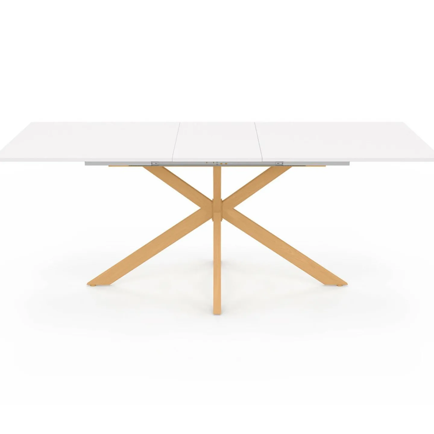 Table à manger extensible rectangle 6-10 personnes bois*IDMarket Best