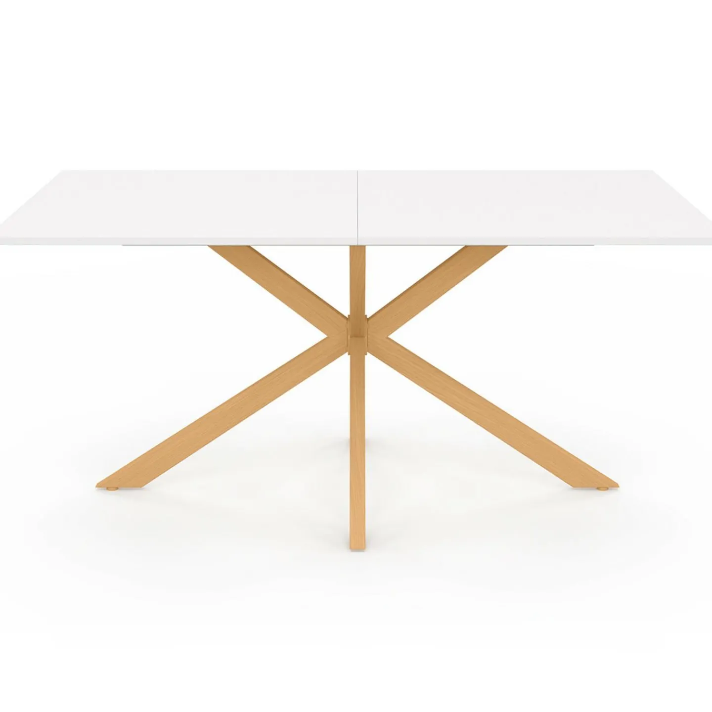 Table à manger rectangulaire 8 personnes pied araignée*IDMarket Best