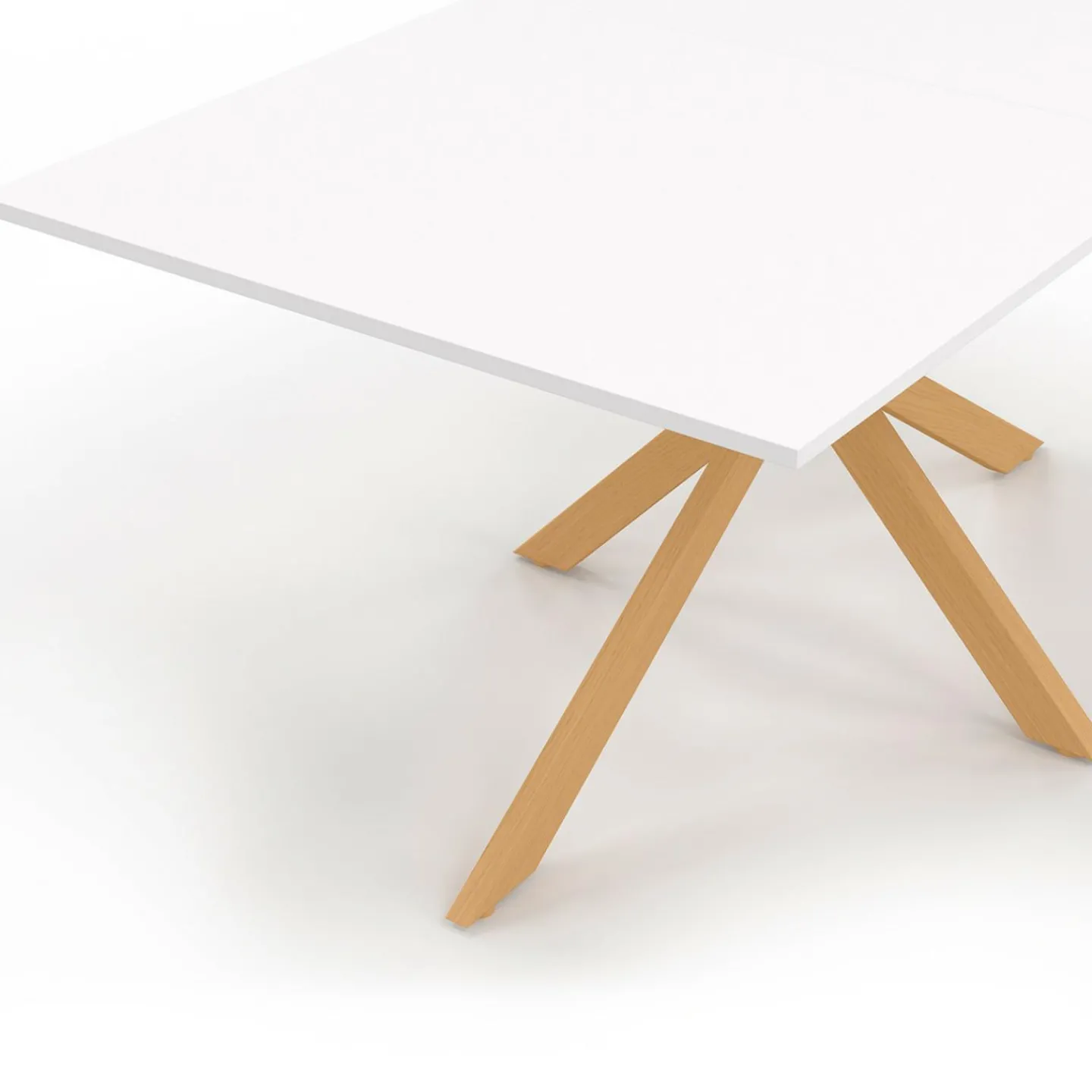 Table à manger rectangulaire 8 personnes pied araignée*IDMarket Best
