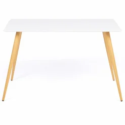 Table à manger scandinave blanche SARA*IDMarket Outlet