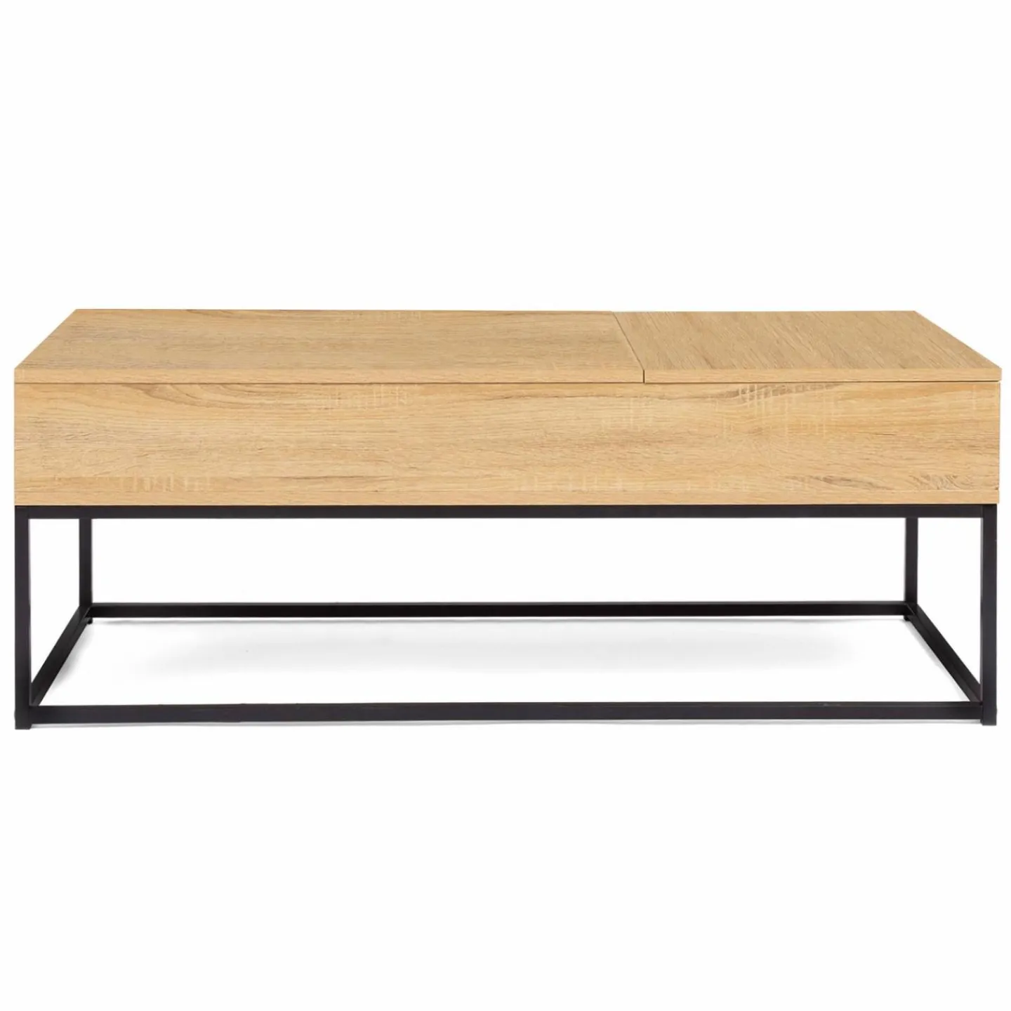 Table basse avec 2 plateaux relevables style industriel*IDMarket Sale