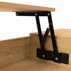 Table basse avec 2 plateaux relevables style industriel*IDMarket Sale