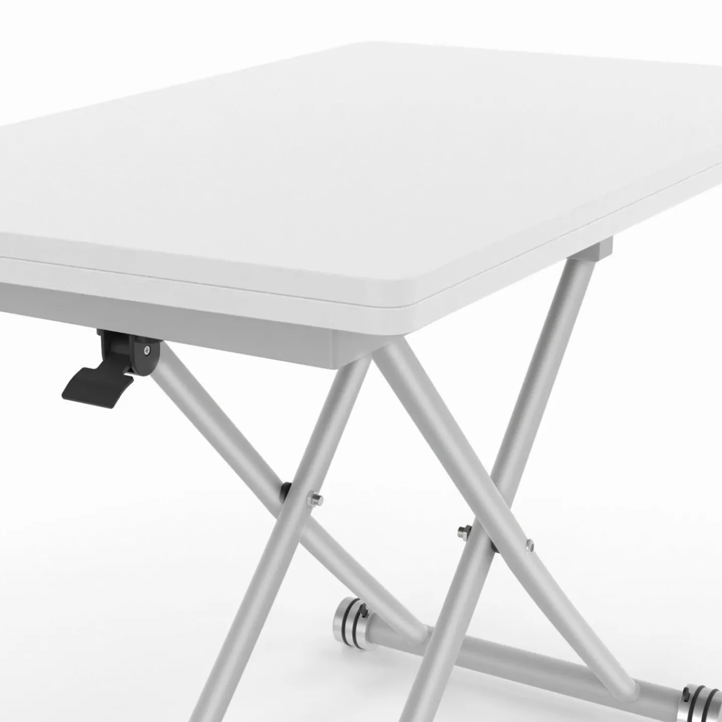 Table basse convertible en table à manger blanche*IDMarket Hot