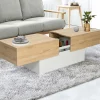 Table basse design avec rangement mini bar intégré*IDMarket Hot
