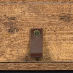 Table basse plateau relevable style industriel 1 tiroir*IDMarket New