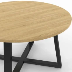 Table basse ronde 70 cm*IDMarket New