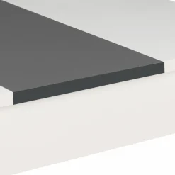 Table de cuisine 6 personnes blanche et grise*IDMarket New