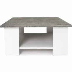 Table de salon imitation béton*IDMarket Clearance