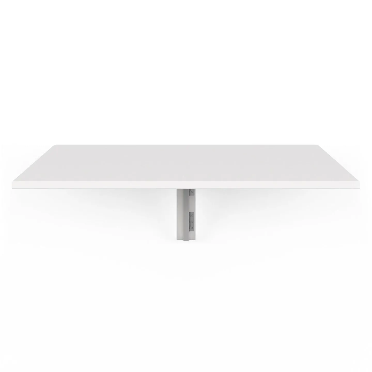 Table murale rabattable bois blanc 2 personnes L.70cm*IDMarket New