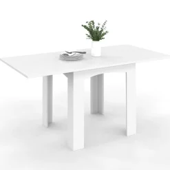 Table salle à manger extensible blanche*IDMarket Discount