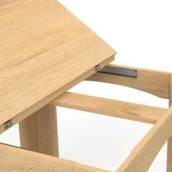 Table salle à manger extensible imitation hêtre*IDMarket Online