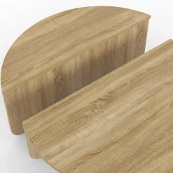 Tables basses rondes hêtre*IDMarket Sale