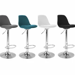 Tabourets de bar réglables design 4 couleurs*IDMarket New