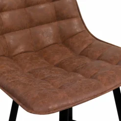 Tabourets de bar vintage marron vieilli*IDMarket Clearance