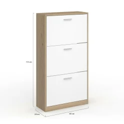 Étagère à chaussures 3 portes*IDMarket Sale