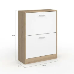 Étagère à chaussures 2 portes*IDMarket Online