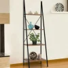 Étagère échelle industrielle effet vieilli 4 niveaux 170 cm*IDMarket Best