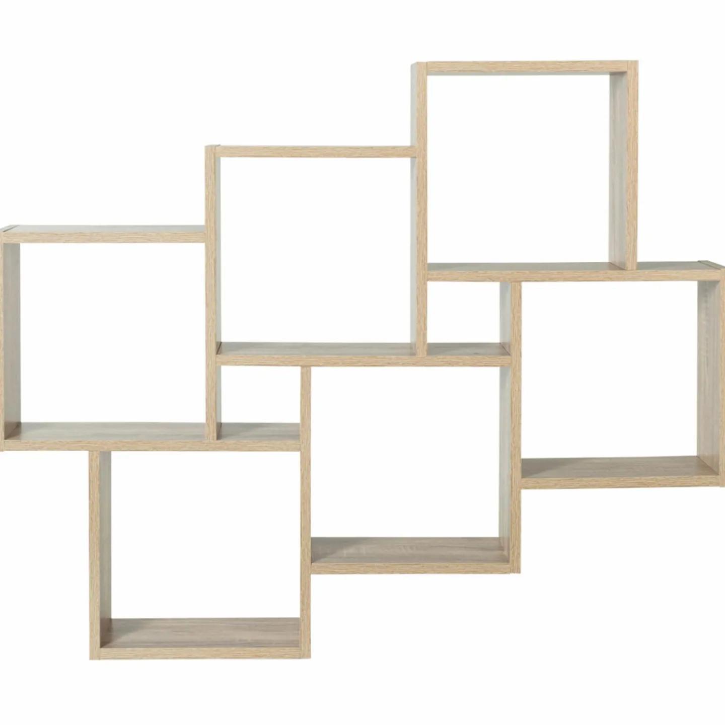 Étagère cube murale bois 1m*IDMarket Discount