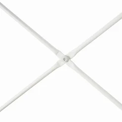 Étagère industrielle bois et métal blanc 5 niveaux*IDMarket Clearance