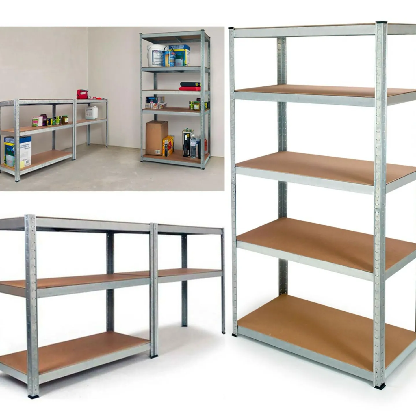 Étagère modulable pour charges lourdes*IDMarket New