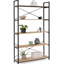 Étagère métal style industriel 170 cm*IDMarket Outlet