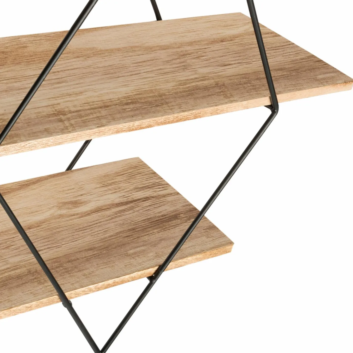 Étagère murale losange style industriel*IDMarket Clearance