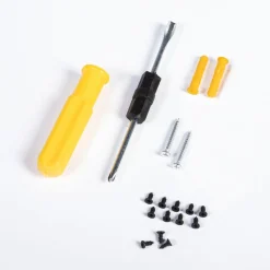 Étagère murale ronde style industriel*IDMarket New