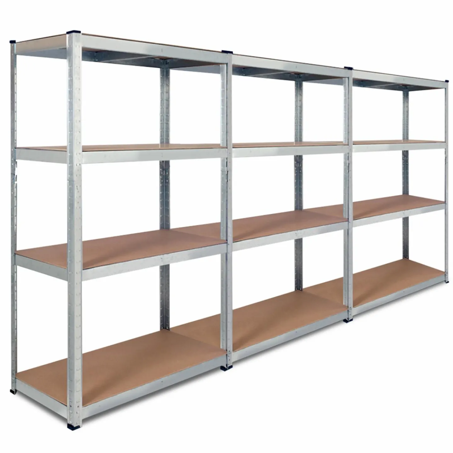 Étagères modulables charges lourdes en métal 150 cm*IDMarket Outlet